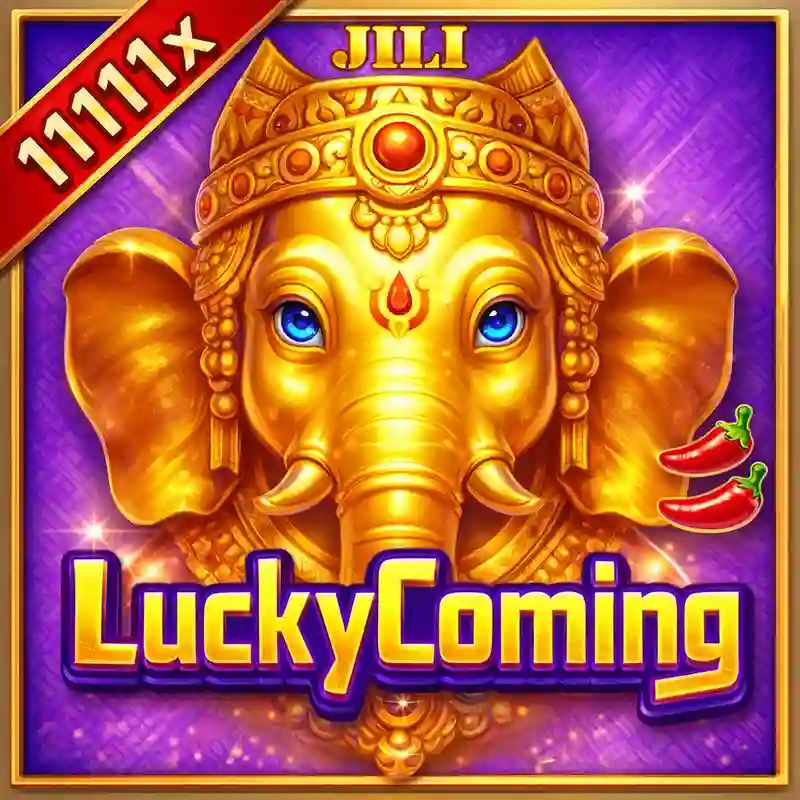 Lucky Coming slot game thumbnail sa j1bet casino
